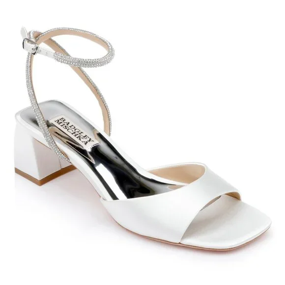 Badgley Mischka Shoes New Badgley Mischka Infinity Satin Block